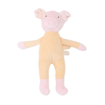 Annabel Trends Cuddly Wuddlies Large 27x9cm Baby Soft Toy - Pig 0y+