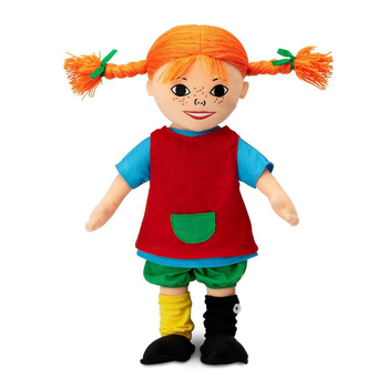 Pippi Longstocking 40cm Rag Doll Plush Toy Kids 10m+