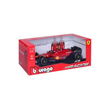 Bburago 1:18 Ferrari Racing 2022 F1 75 Sainz No. 55 Model Racecar Toy 14y+