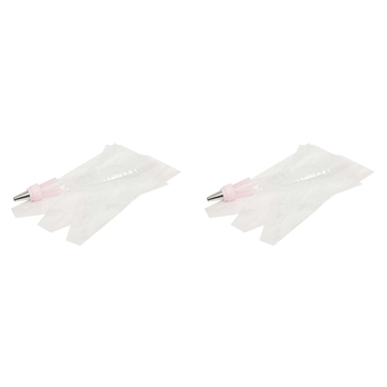 2 x 4pc Wiltshire Dual Chamber Disposable Piping Bag Set