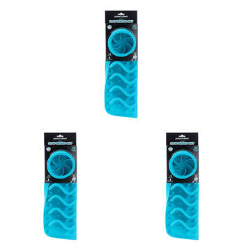 3PK Paws & Claws Pet Slow Feeding Mat 40x30x5cm for Wet and Dry Food Assorted