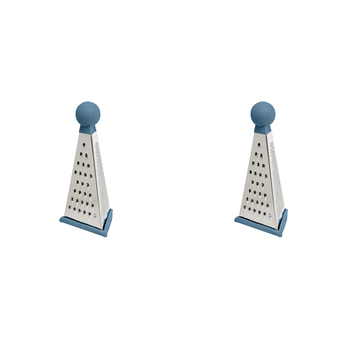 2PK Wiltshire Angular Three-Sided Cheese/Vegetable Kitchen Grater