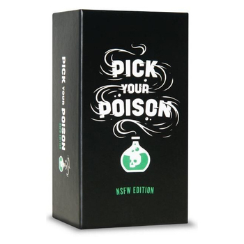 Dyce Games Pick Your Poison Card Game NSFW Edition 17y+