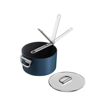 Joseph Joseph Space Folding Handle Non-stick Saucepan & Lid 23cm/5.4qt 