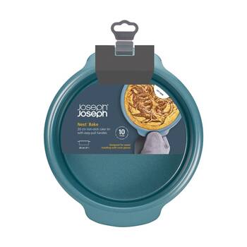 Joseph Joseph Carbon Steel Non-Stick Nest Bake Round Cake Tin 20cm Blue