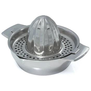 Euroline 17cm Stainless Steel Manual Citrus Juicer - Silver