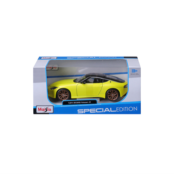 Maisto 1:24 2023 Nissan Z Model Car Kids Toy Yellow 3y+