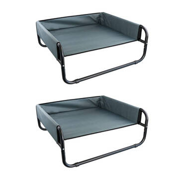 2PK Paws & Claws Elevated Pet Bed - Medium