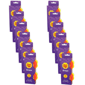 12PK Chupa Chups Stick & Twist Solid Gel Air Freshener 40g - Assorted