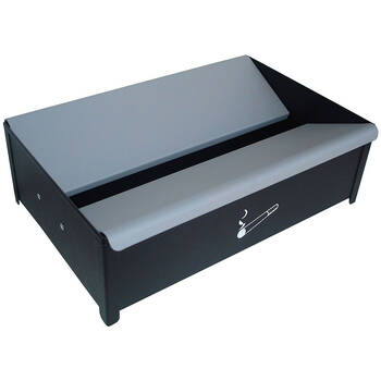 Esselte 354mm Smokers Tidy Floor Ashtray - Grey