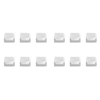 12PK Boxsweden Heavy Duty Stackable Tray Sleek Organiser 20x15x6.5cm Assorted