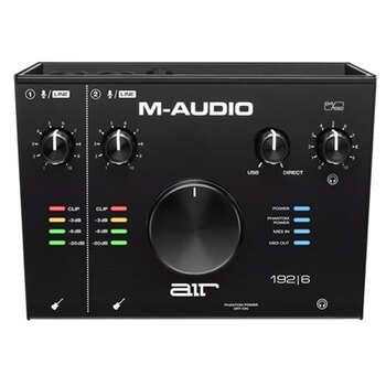 M-Audio Air 192/6 USB 2x2 Audio Interface Monitoring w/ MIDI