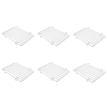 6PK Appetito Reversible Roasting Rack Home Kitchen Cooking