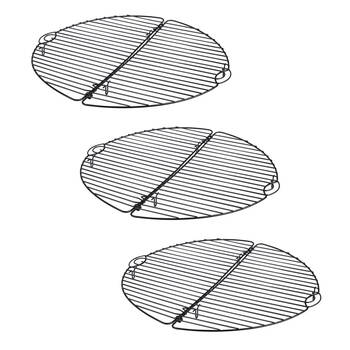 3PK Daily Bake Non-Stick Foldable Round Cake Cooler Baking Tools 32cm