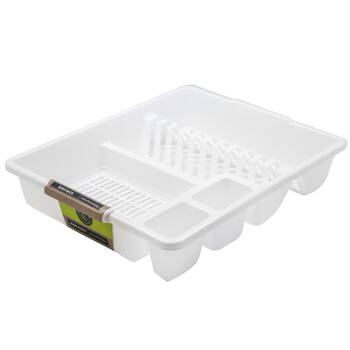 Lemon & Lime 45 x 36cm Dish Rack White