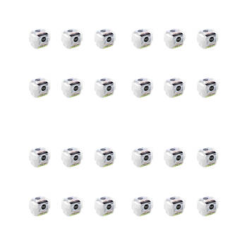 24x 4pc Lemon & Lime Reusable Lunch/Snack Container Portable Rectangular 180ml