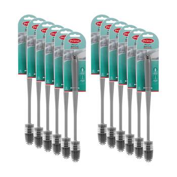 12PK Boxsweden Prime Essentials Bottle Brush Silicone Bristles for Cleaning