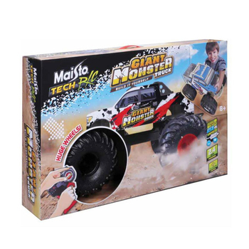 Maisto Tech 1:8 RC Car Giant Wheel Off-Road 2.4Ghz & USB w/ Remote 8y+
