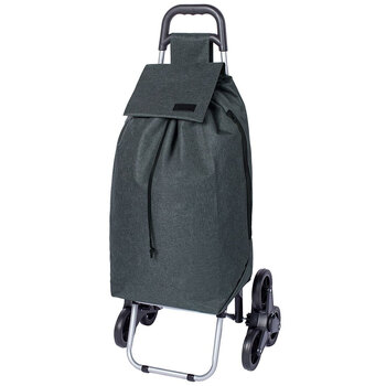 Sachi Summit Stair Climber 45L Shopping Trolley - Charcoal Grey