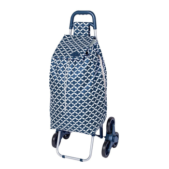 Sachi Summit Stair Climber 45L Shopping Trolley - Moroccan Navy