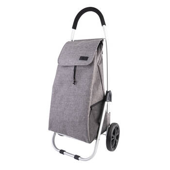 Sachi Urban Lightweight Aluminium Durable Shopping Trolley 48L Charcoal Grey