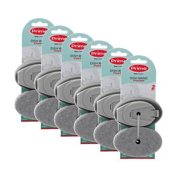 6x 2pc Boxsweden Prime Dish Wand Refill Dispenser Accessory Cleaning Assorted