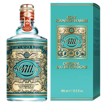 Mulhens 4711 EDC 400ml Eau De Cologne Splash Spray Bottle Unisex