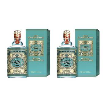 2PK 4711 Original EDC Eau De Cologne Spray Unisex 100ml