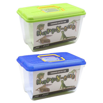 2PK Paws & Claws Critter Aquarium Tank 32.5x21x20 Assorted