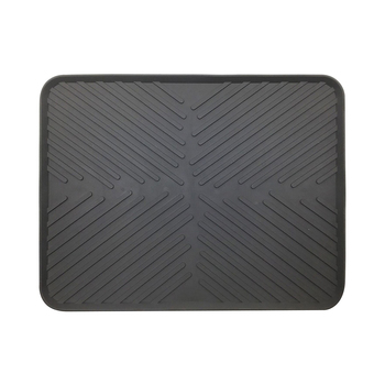 Oggi 30cm Silicone Flexible Drying Mat Kitchen Pad Large - Grey