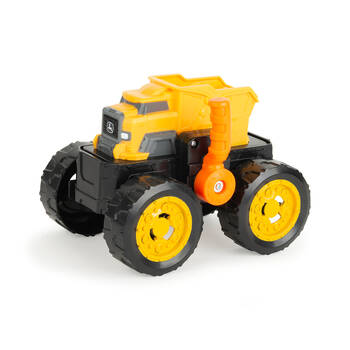 John Deere Monster Treads 2in1 Flipping Vehicle 16x13cm Kids - Yellow 3y+