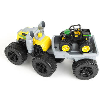 John Deere Monster Treads Roaring Rev Up Hauler Toy 36x22cm Kids 3y+