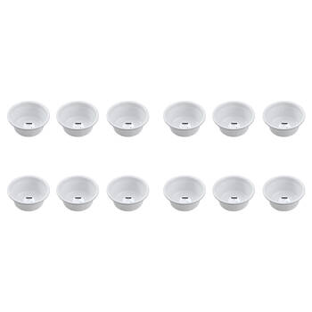 12PK Boxsweden Laundry Multipurpose Basin Versatile Round 9.5L 34.5cm Assorted