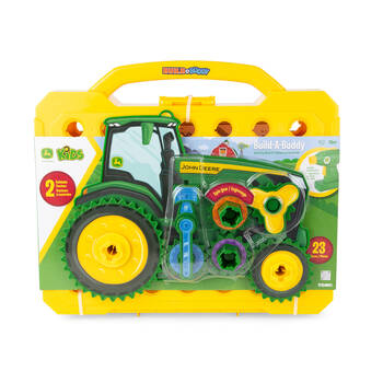 23pc John Deere Build-A-Buddy Tractor Activity Board Kids Toy 18m+
