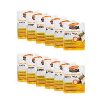 12PK Palmers Hair Treatment Length Retention Biotin Cocoa Butter Silicone Free 60g