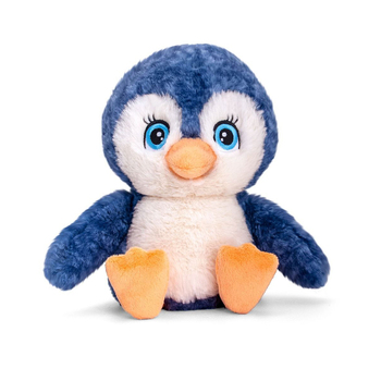 Adoptable World 16cm Penguin Plush Animal Toy - Blue