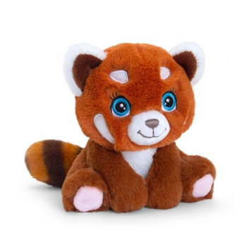 Adoptable World 16cm Red Panda Plush Animal Toy - Brown
