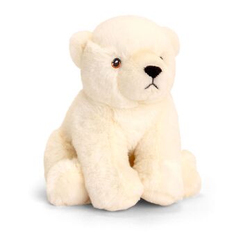 Polar Bear (Keeleco) Kids 18cm Soft Toy 3y+