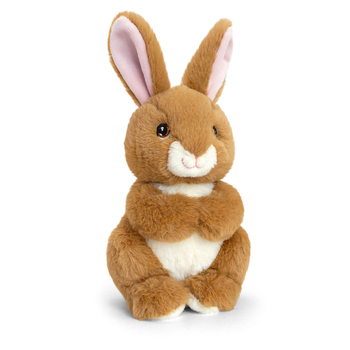 Keeleco 19cm Pets Rabbit Soft Plush Toy Kids 3y+ Brown