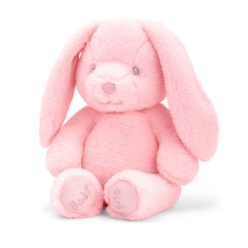 Keeleco 20cm Nursery Baby Bunny Soft Toy Kids 0m+ Pink