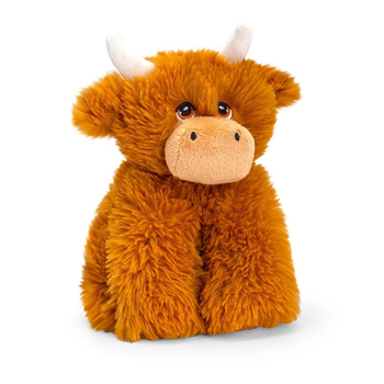 Keeleco 20cm Highland Cow Soft Animal Plush Kids/Children Toy