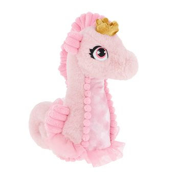 Keeleco Seahorse Soft Stuffed Plush Kids Toy 24cm - Pink 3+