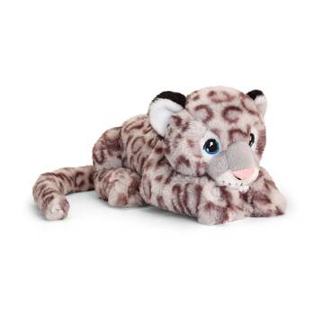 Snow Leopard (Keeleco) Kids 25cm Soft Toy 3y+