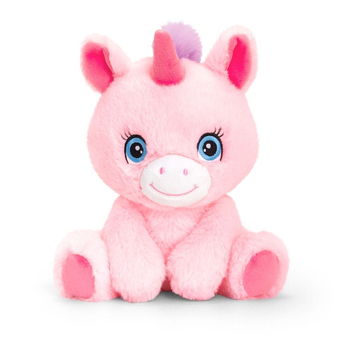 Adoptable World 25cm Unicorn Plush Animal Toy - Pink