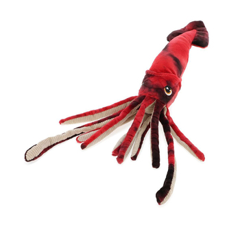 Keeleco 35cm Squid Soft Animal Plush Kids Toy - Red