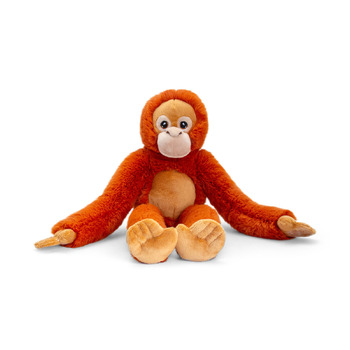 Keeleco 38cm Wild Orangutan Long Arms Kids Soft Toy 3y+
