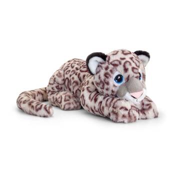 Snow Leopard (Keeleco) Kids 45cm Soft Toy 3y+
