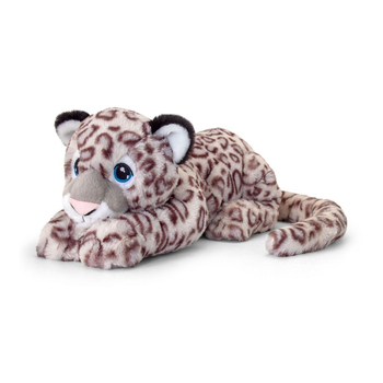 Keeleco 65cm Snow Leopard Soft Animal Plush Kids Toy - Grey