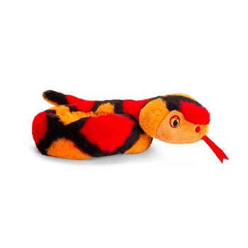 Keeleco 65cm Snakes Coiled Soft Animal Plush Kids Toy - Assorted