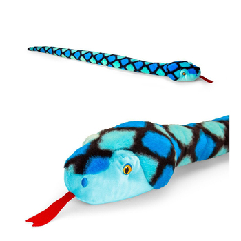 Keeleco 200cm Snakes Soft Animal Plush Kids Toy - Assorted